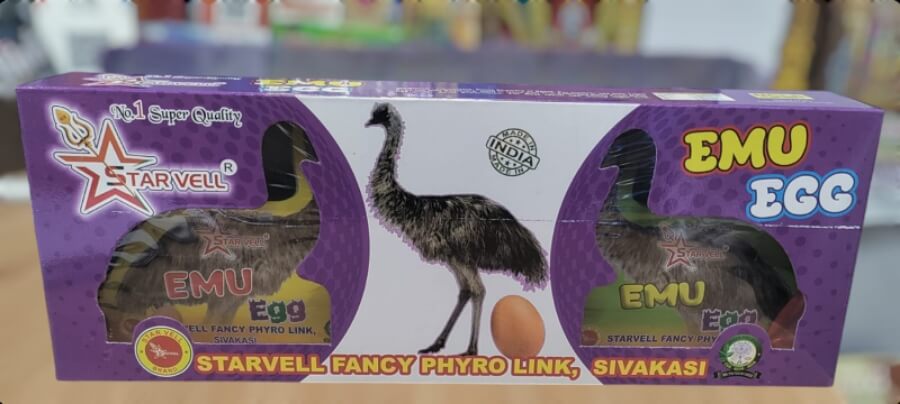 Rajesh Crackers - Emu Egg